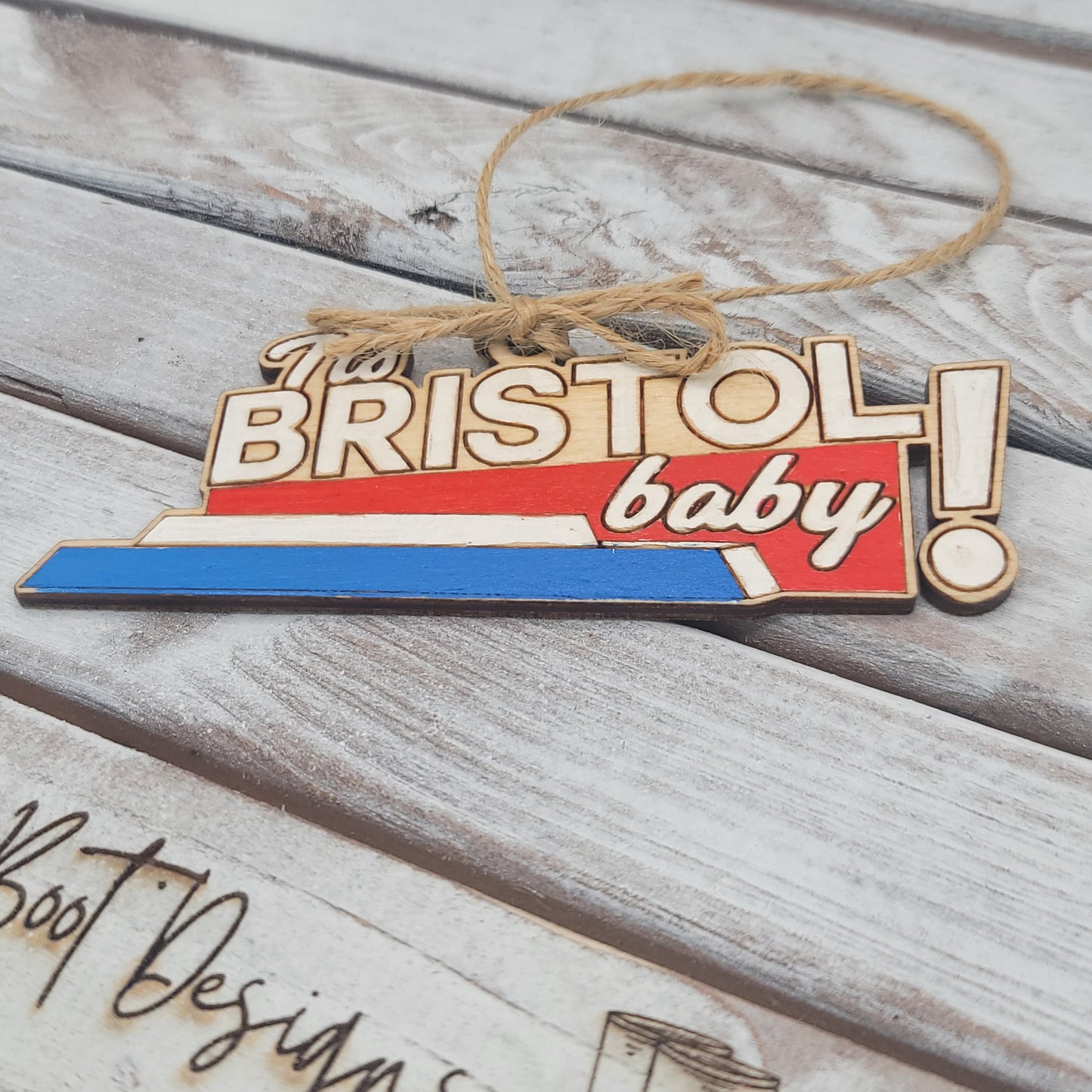It's Bristol Baby Ornament