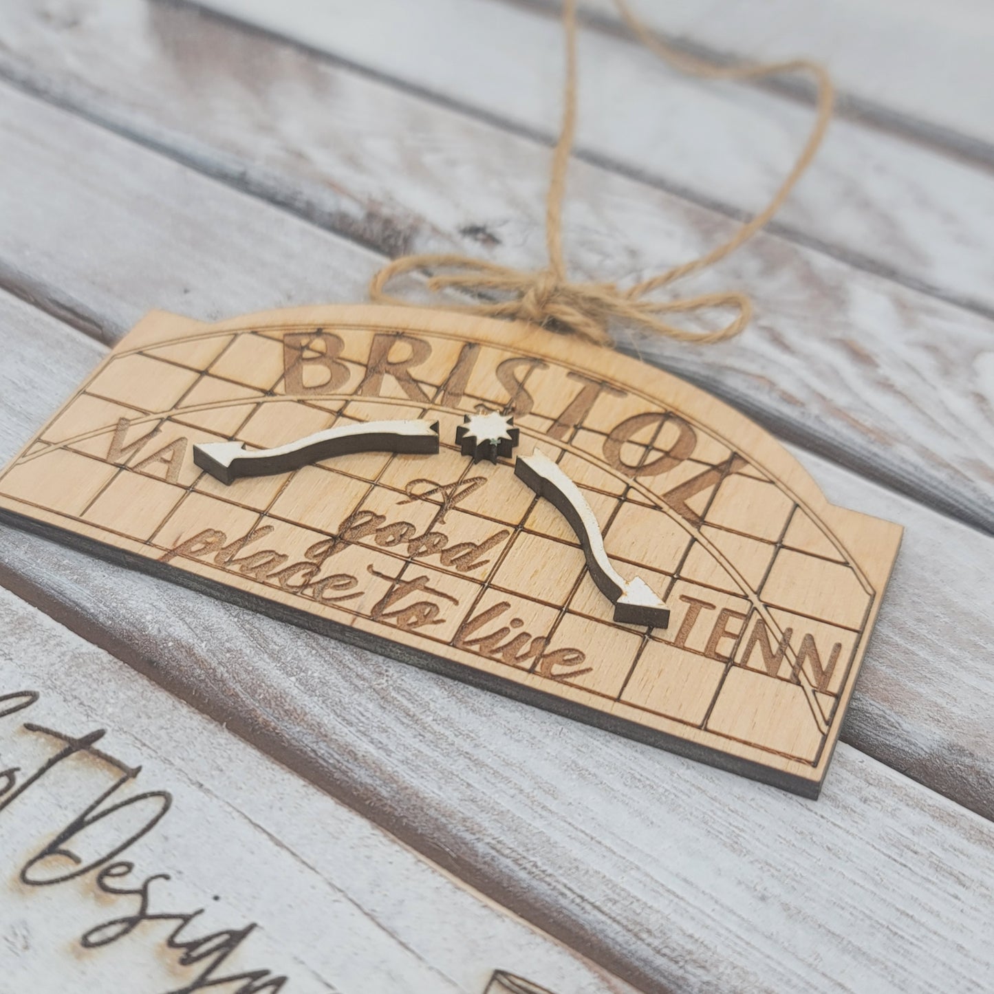 Bristol Sign Ornament