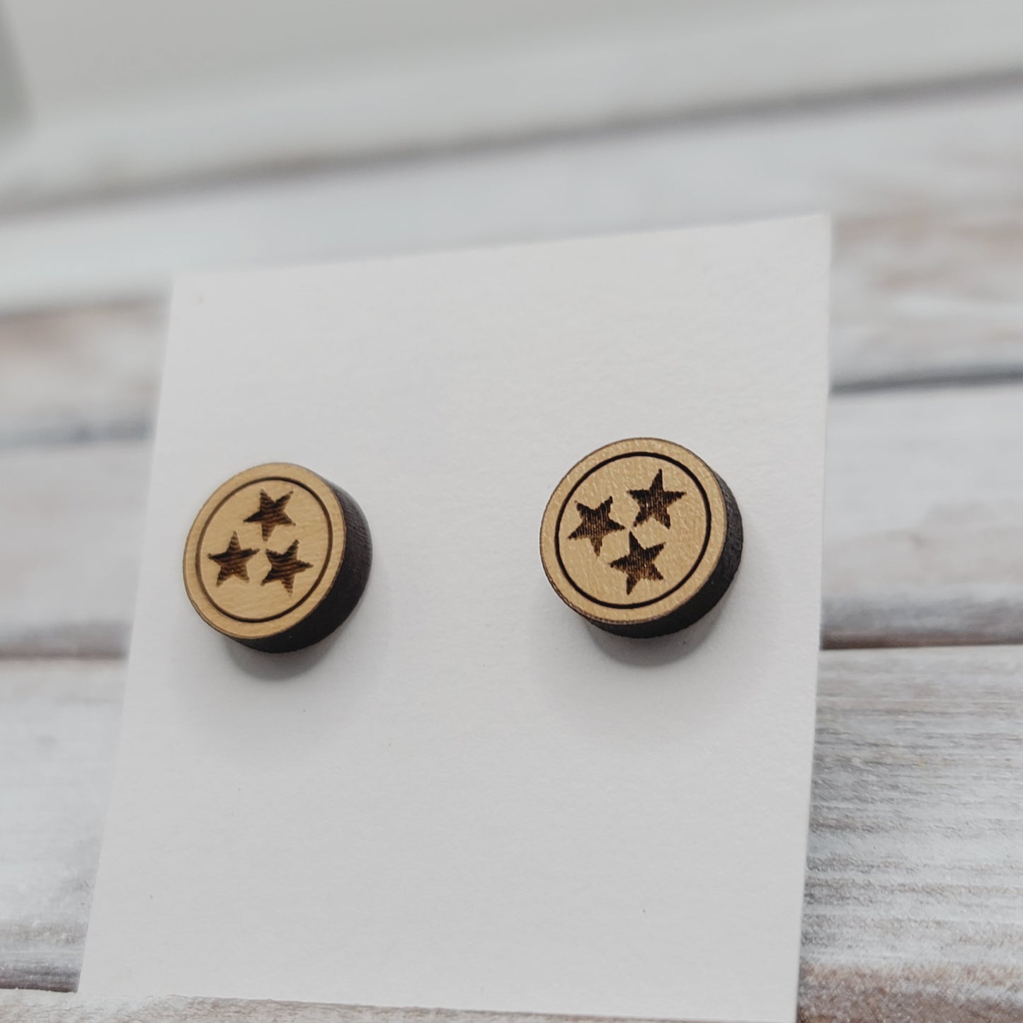 Tennessee Tri- Star Flag Studs