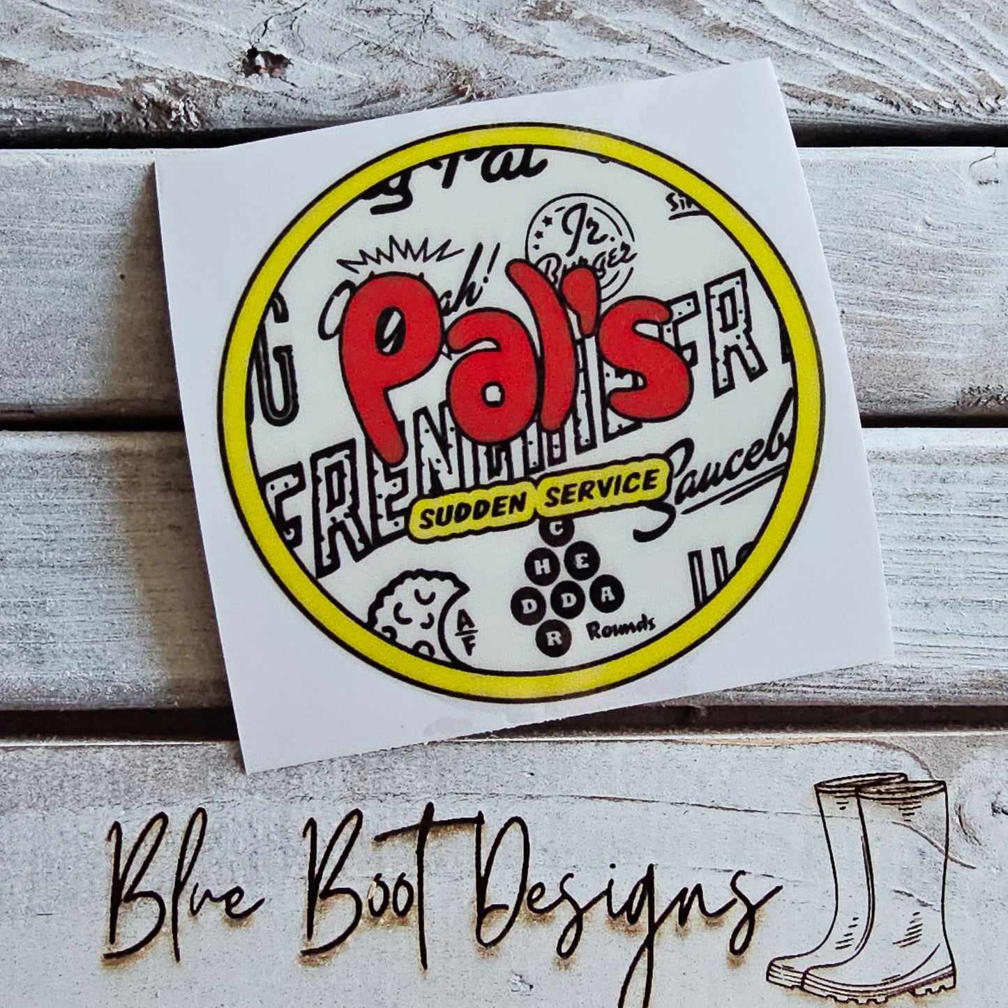 Pal Round 3D decal