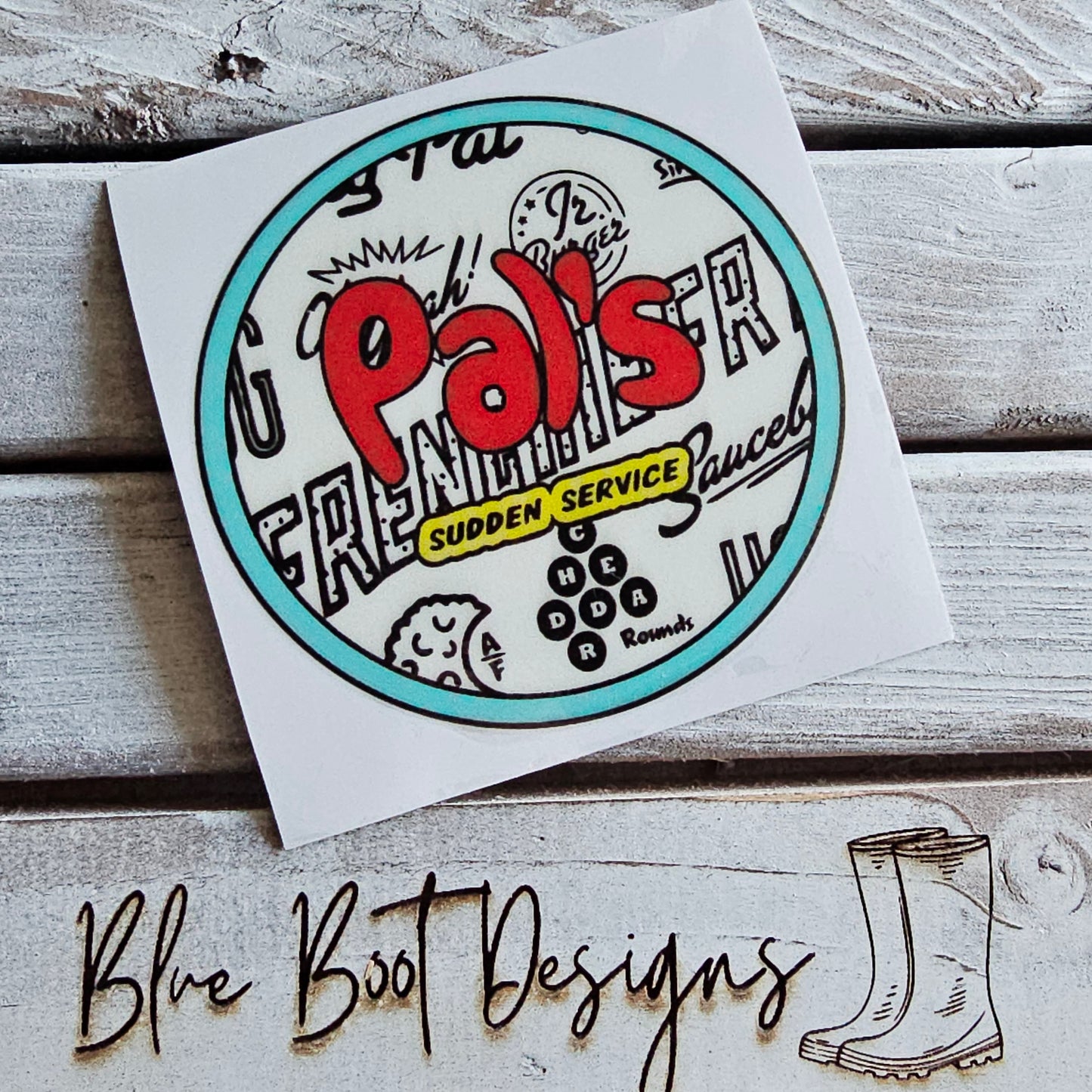 Pal Round 3D decal