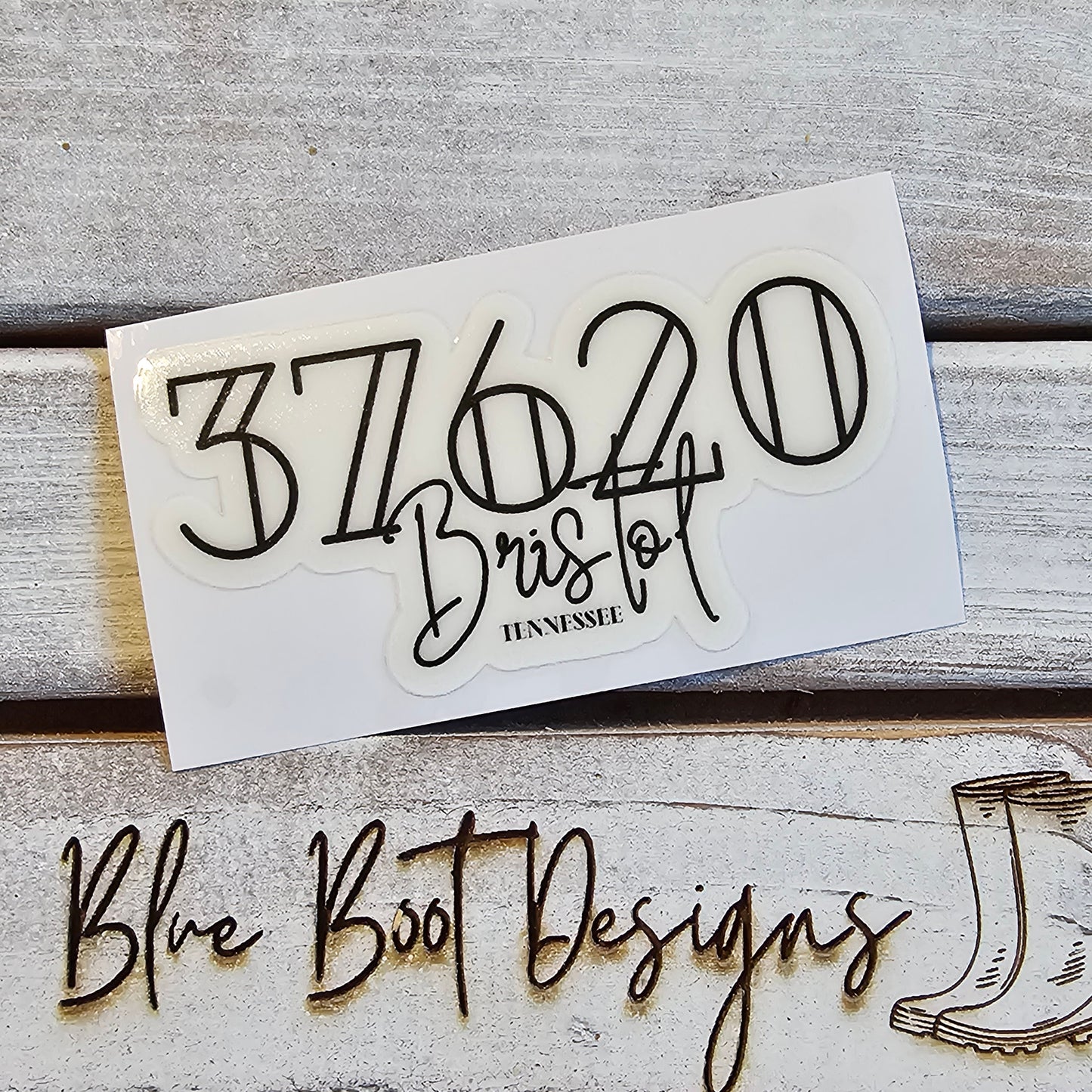 37620 Bristol Tennessee 3D decal