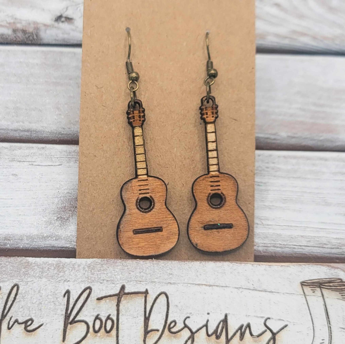 Guitar Earrings