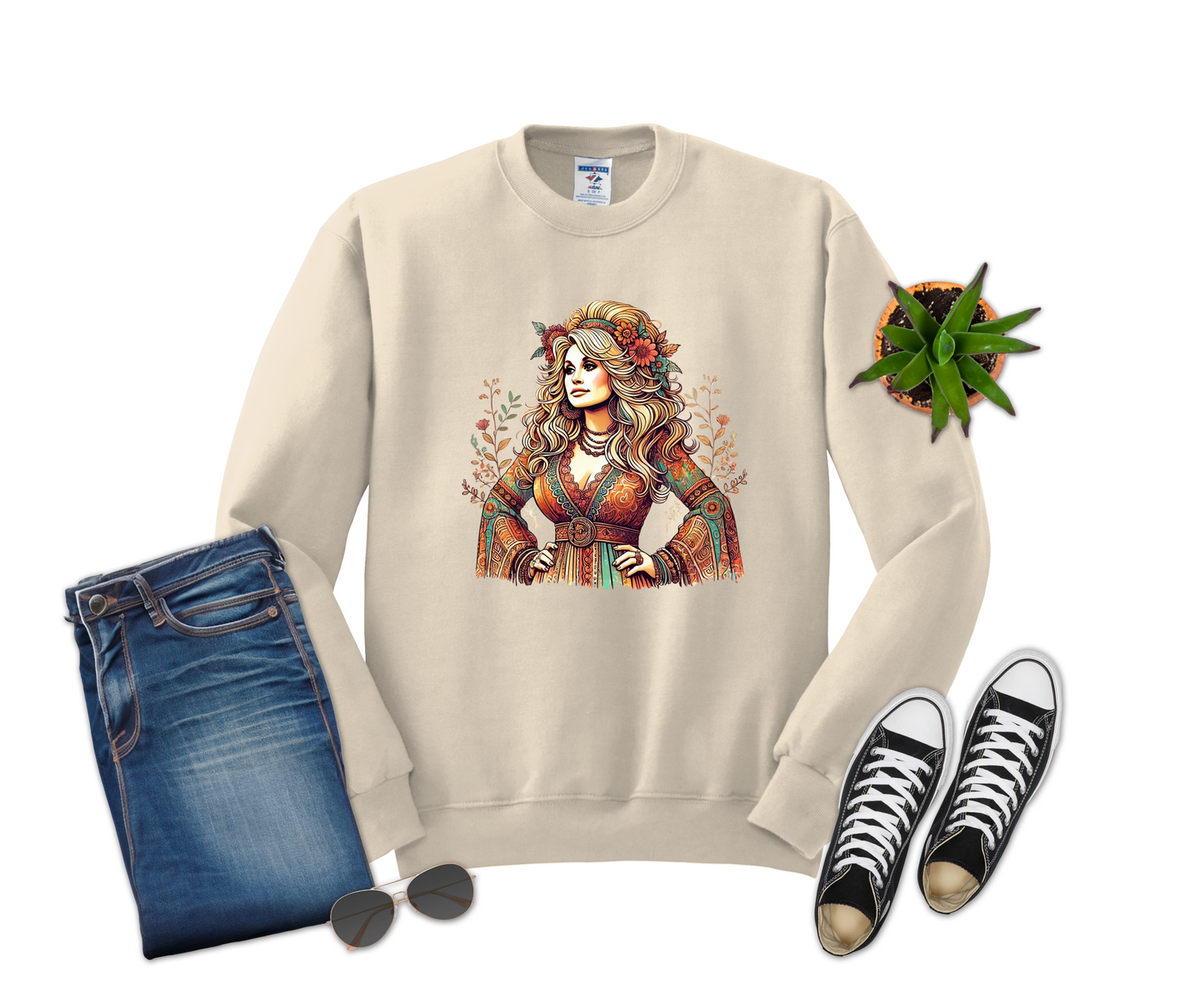 Country Queen Groovy Design