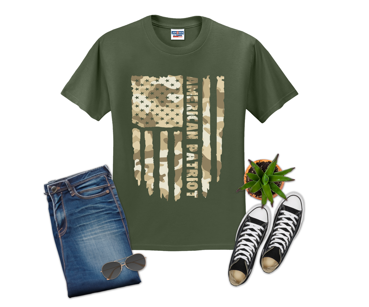 Camo Patriotic... TSHIRT