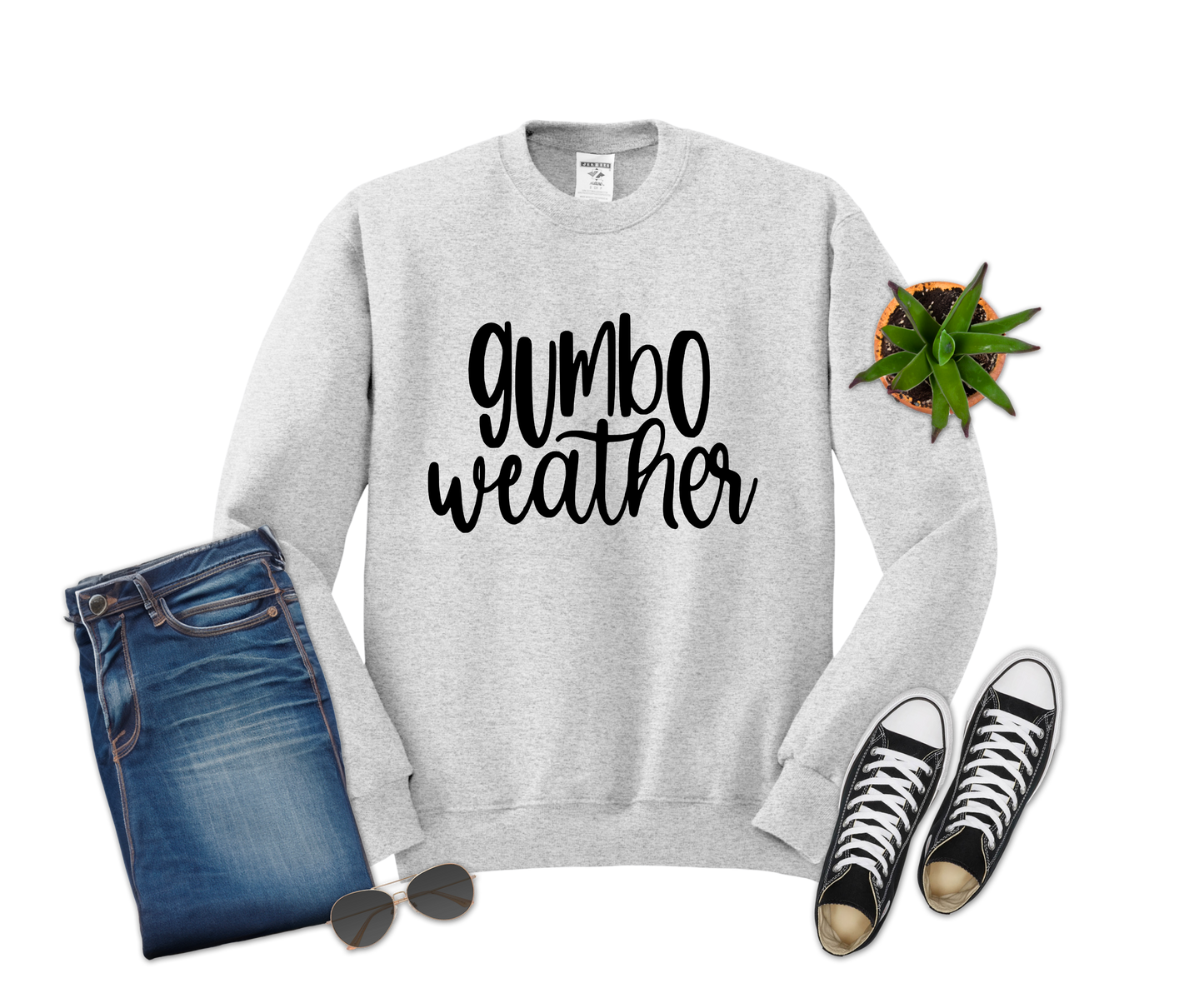 Gumbo Weather Crewneck