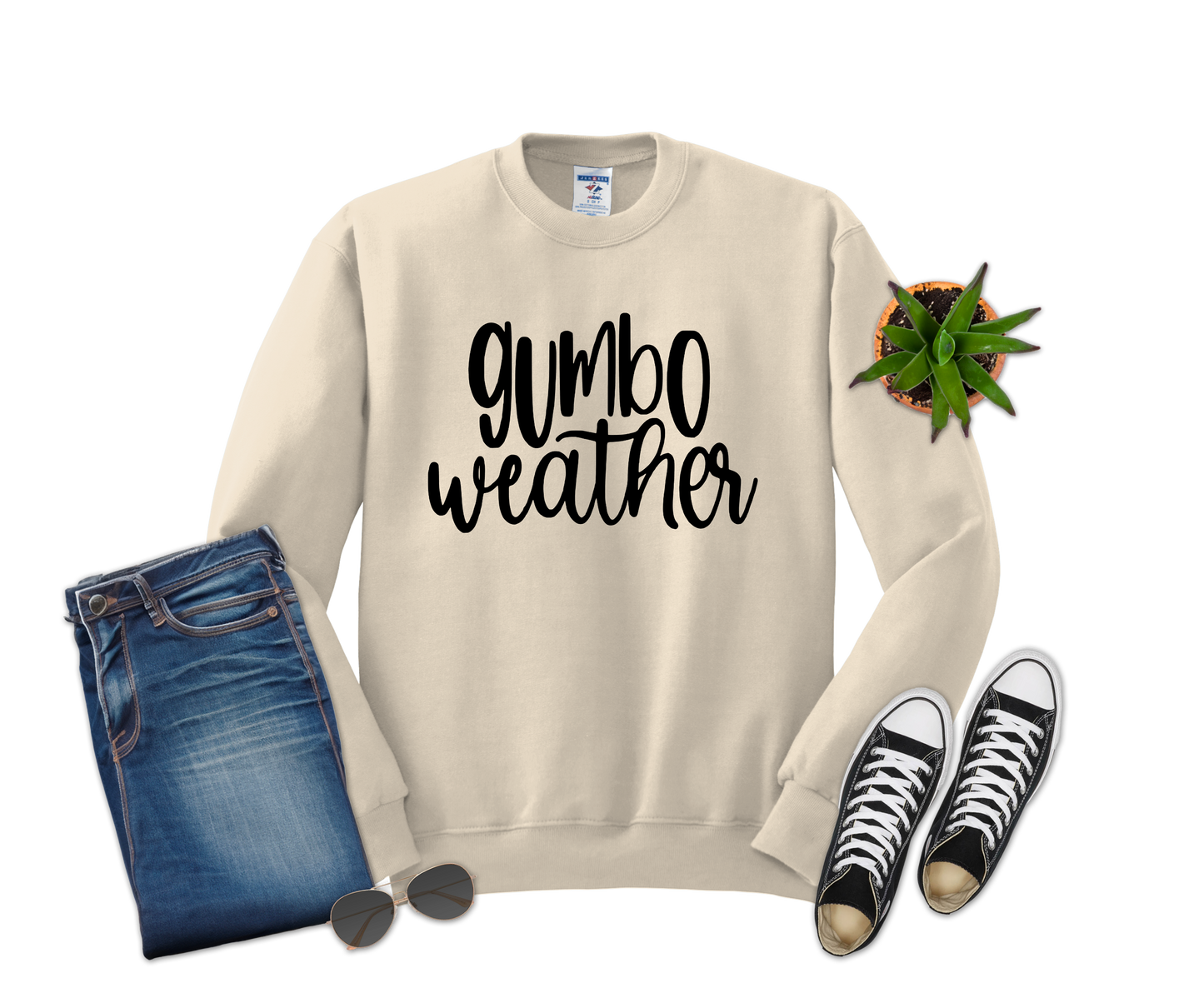 Gumbo Weather Crewneck