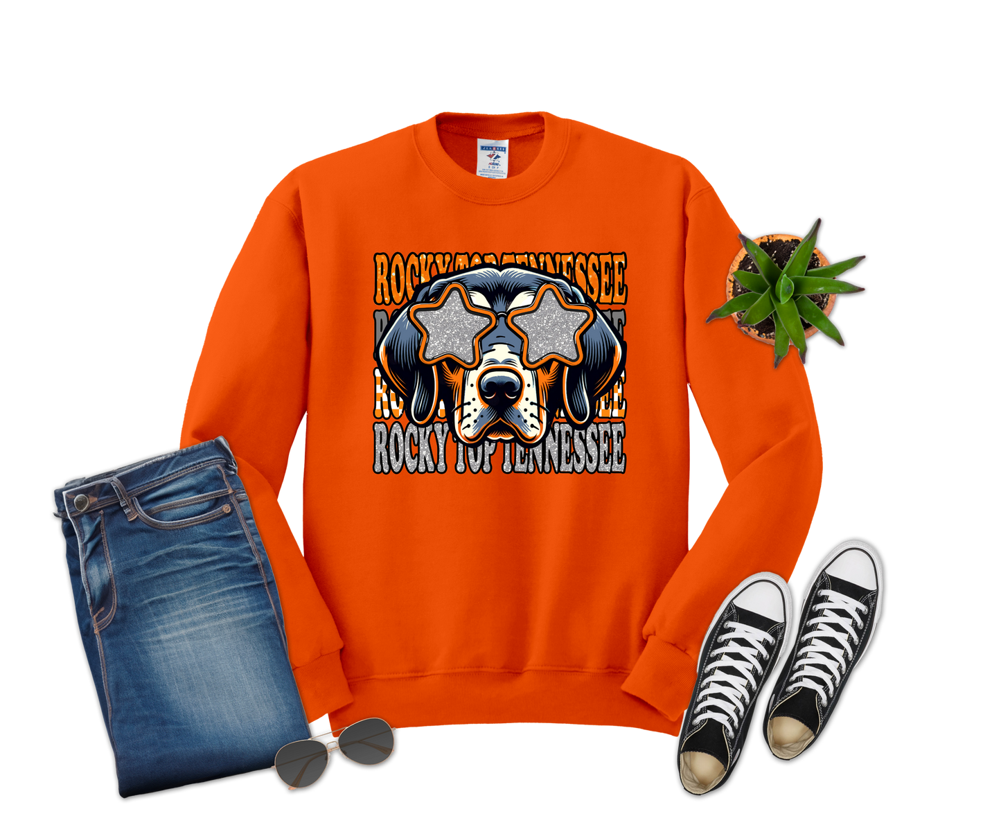 Bluetick Hound Rocky Top Design
