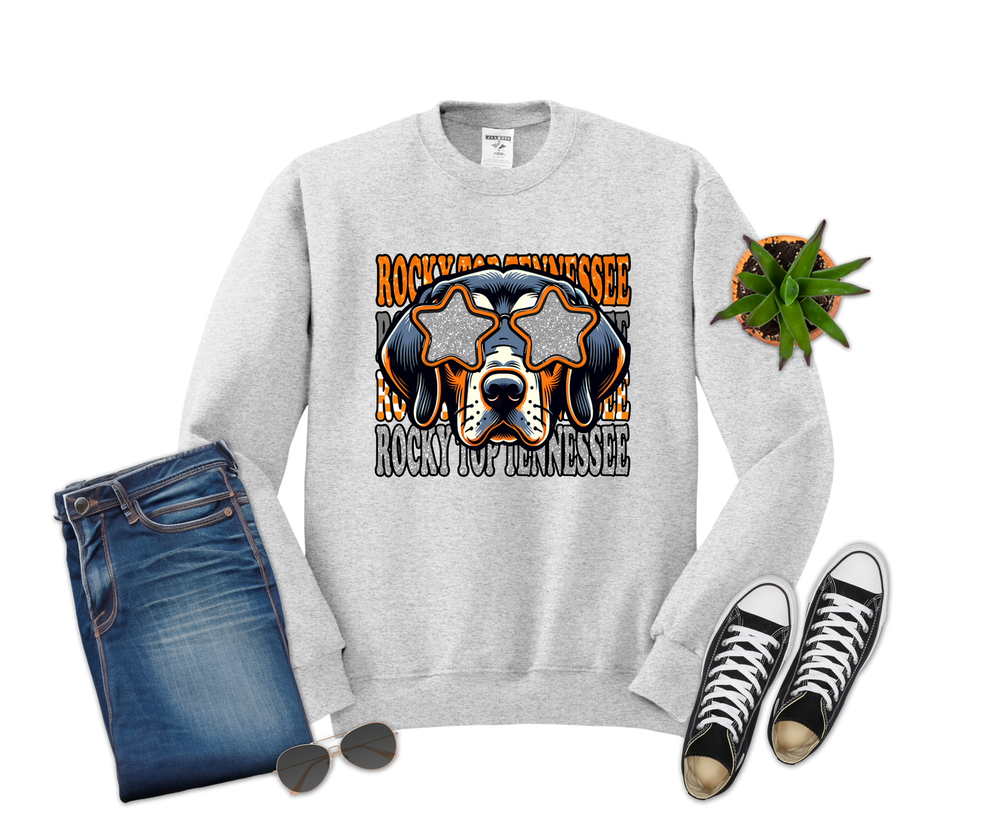 Bluetick Hound Rocky Top Design