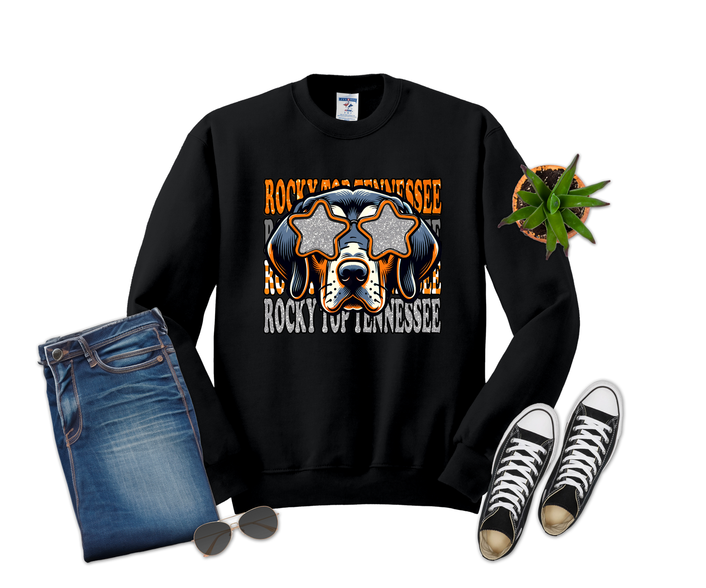 Bluetick Hound Rocky Top Design