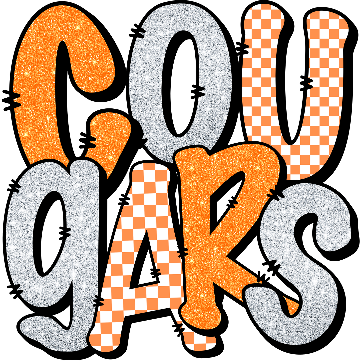 Sullivan Central Cougars 3D 2.25" Decal
