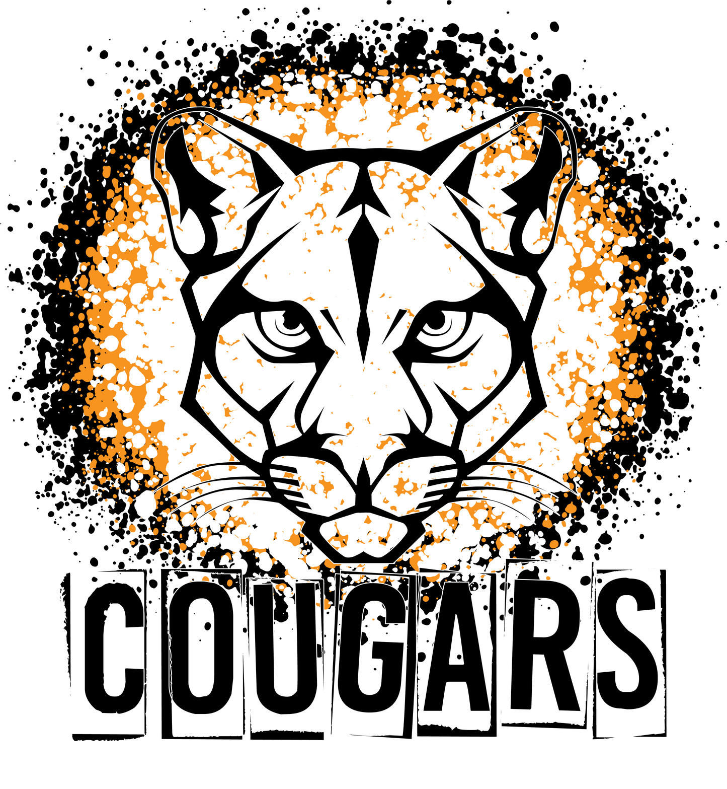 Sullivan Central Cougars 3D 2.25" Decal