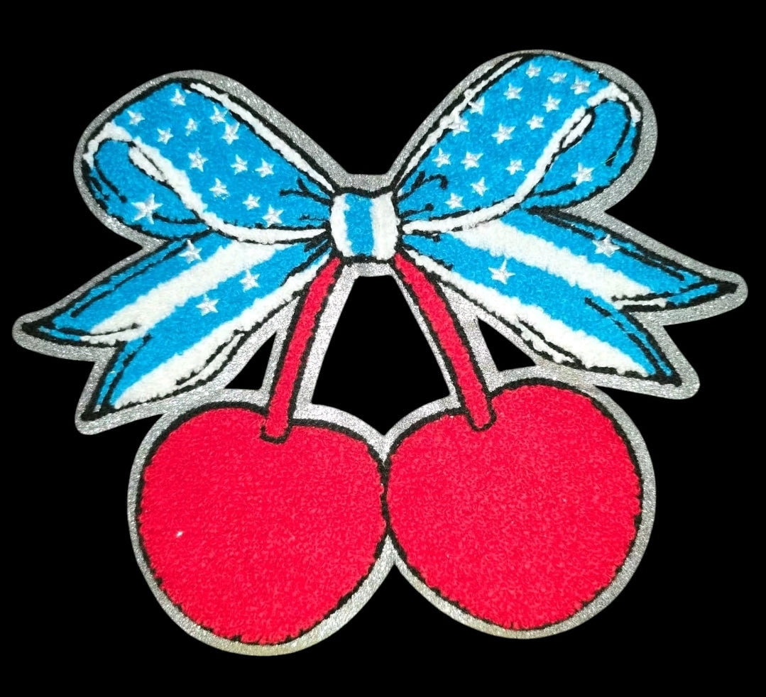 CHERRIES BOW PATCH