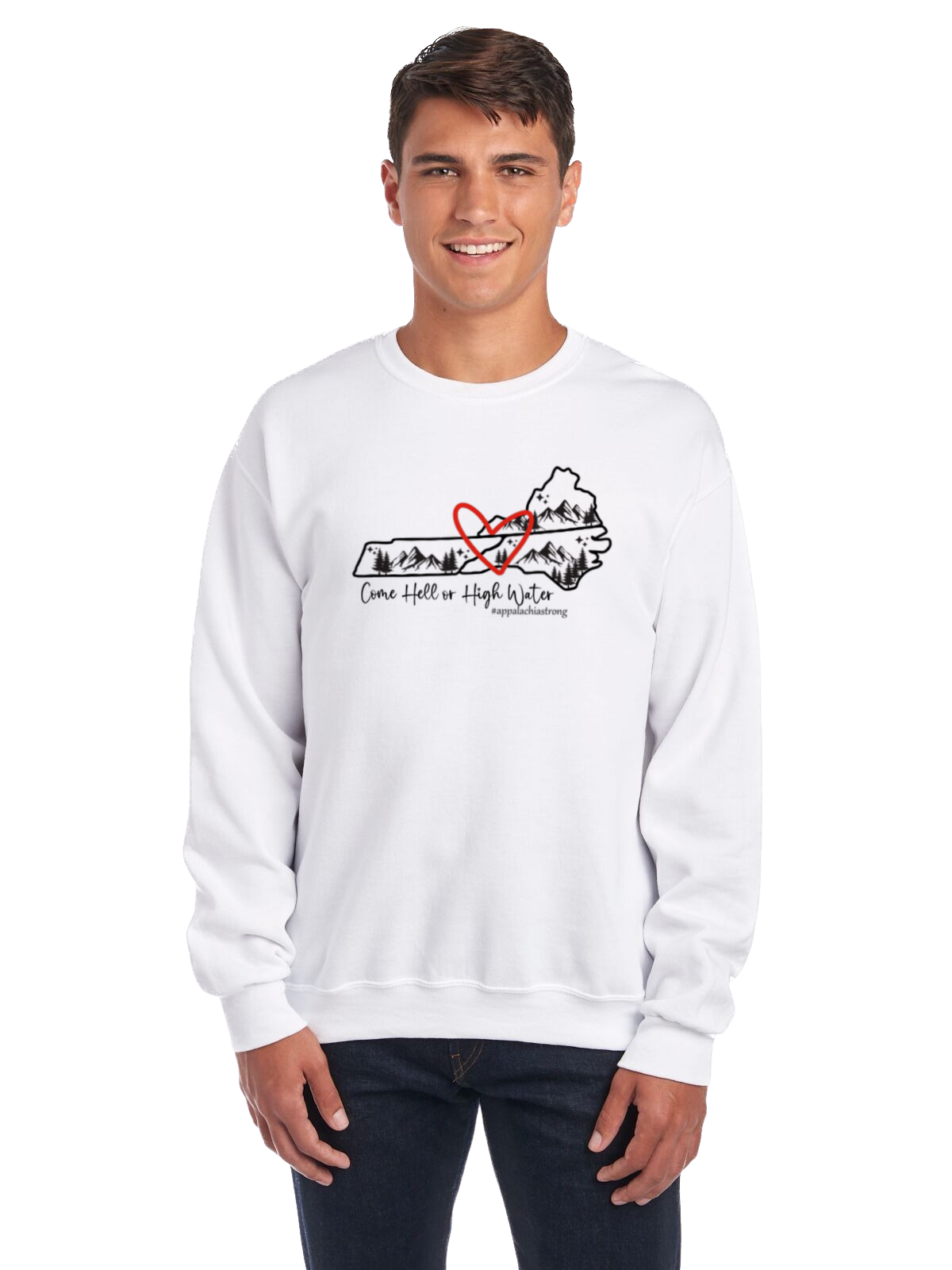 Come Hell or High Water Crewneck Sweatshirt (TRI-STATE)