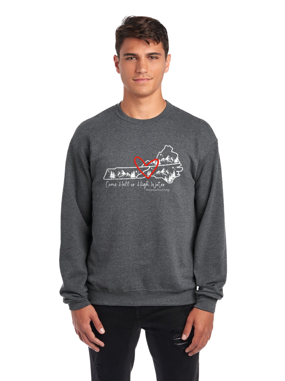 Come Hell or High Water Crewneck Sweatshirt (TRI-STATE)