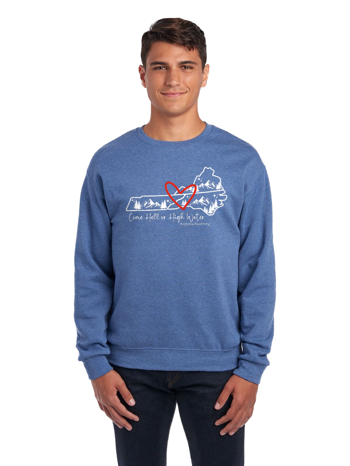 Come Hell or High Water Crewneck Sweatshirt (TRI-STATE)