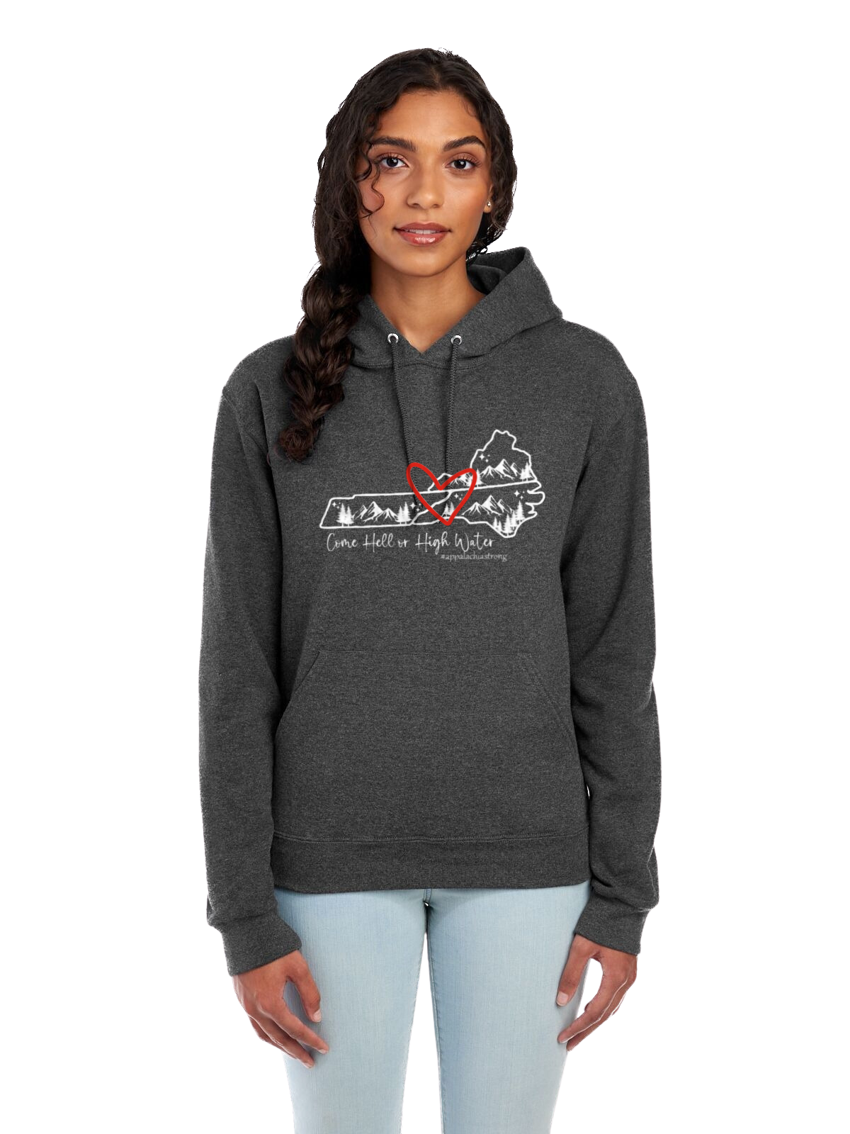 Come Hell or High Water Hoodie Pullover (Tri-States)