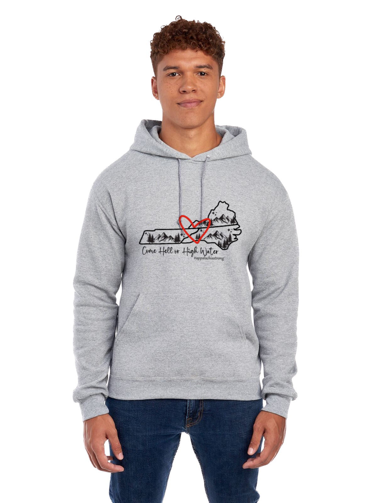 Come Hell or High Water Hoodie Pullover (Tri-States)