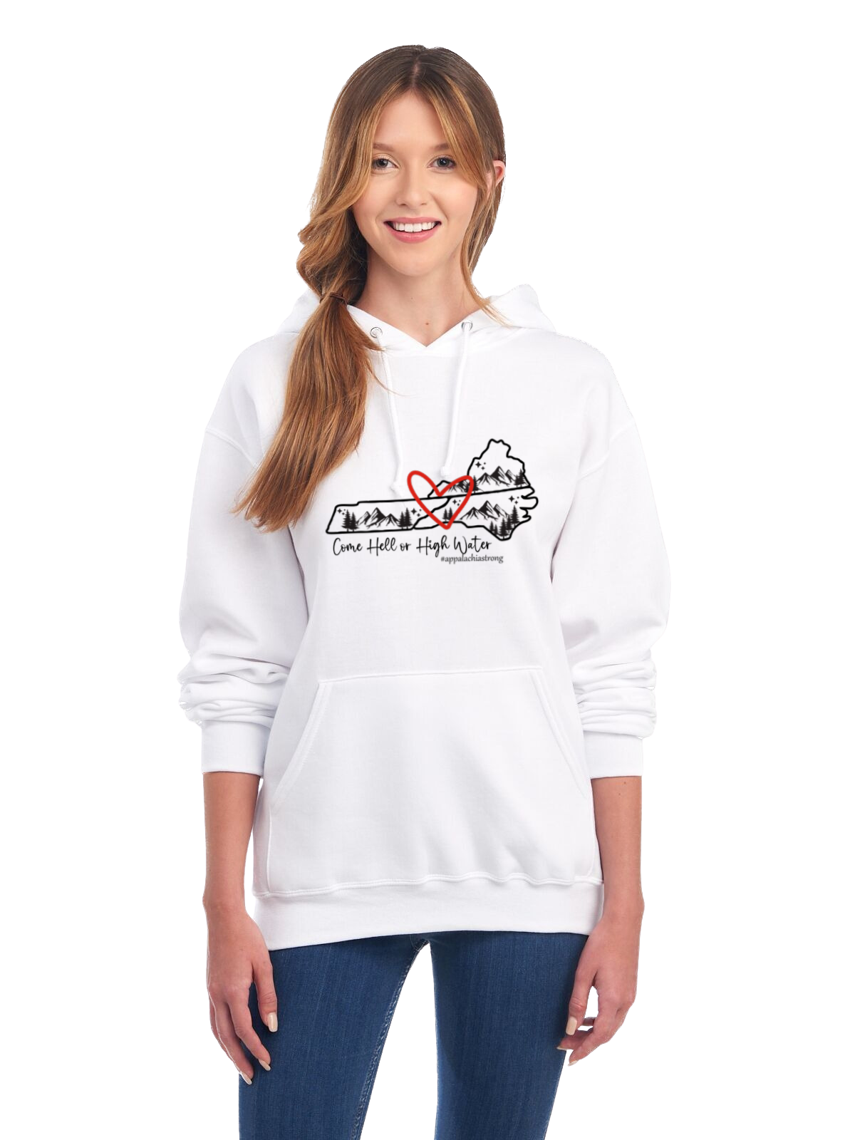 Come Hell or High Water Hoodie Pullover (Tri-States)