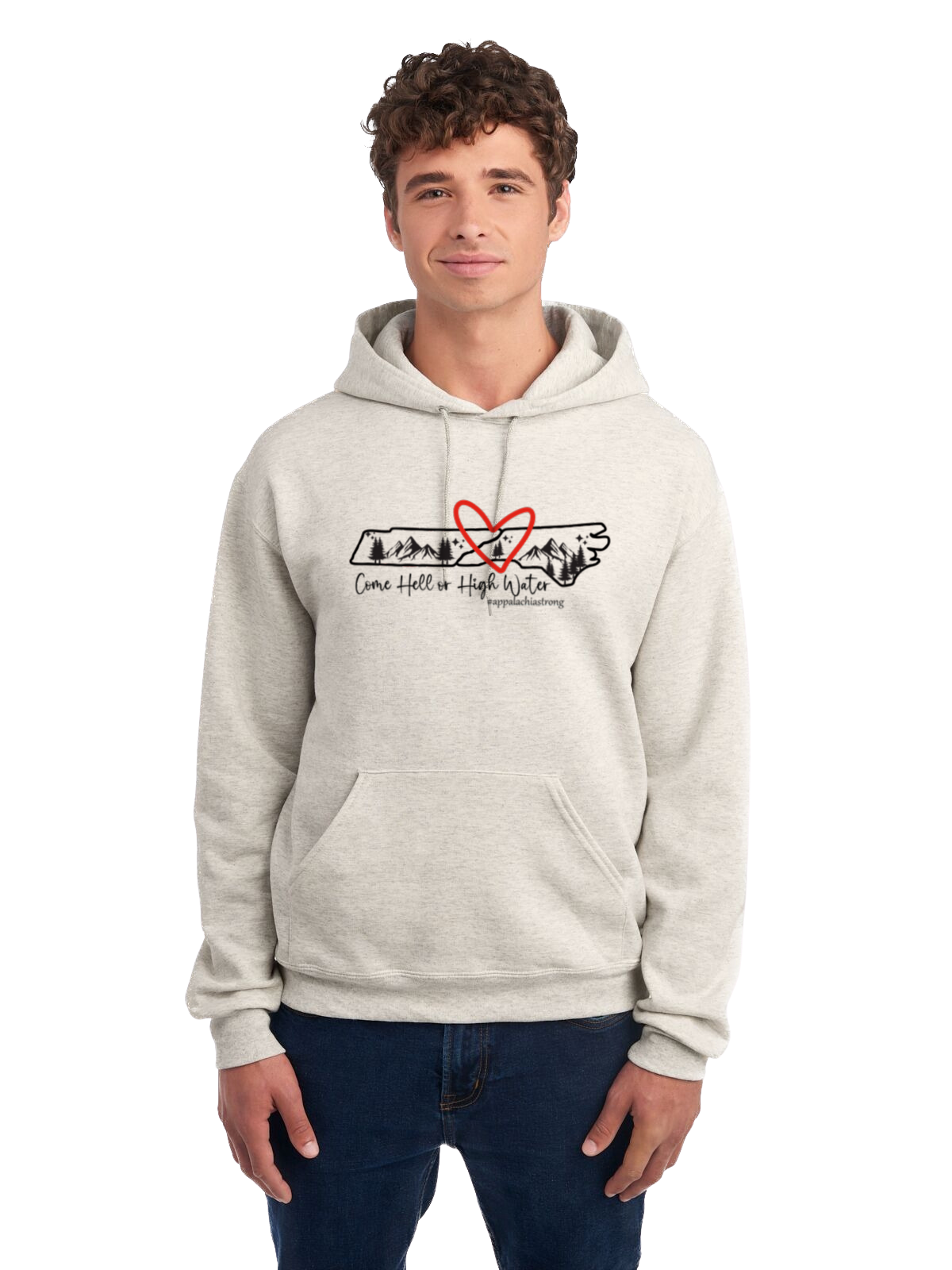 Come Hell or High Water Hoodie Pullover (TN/NC)