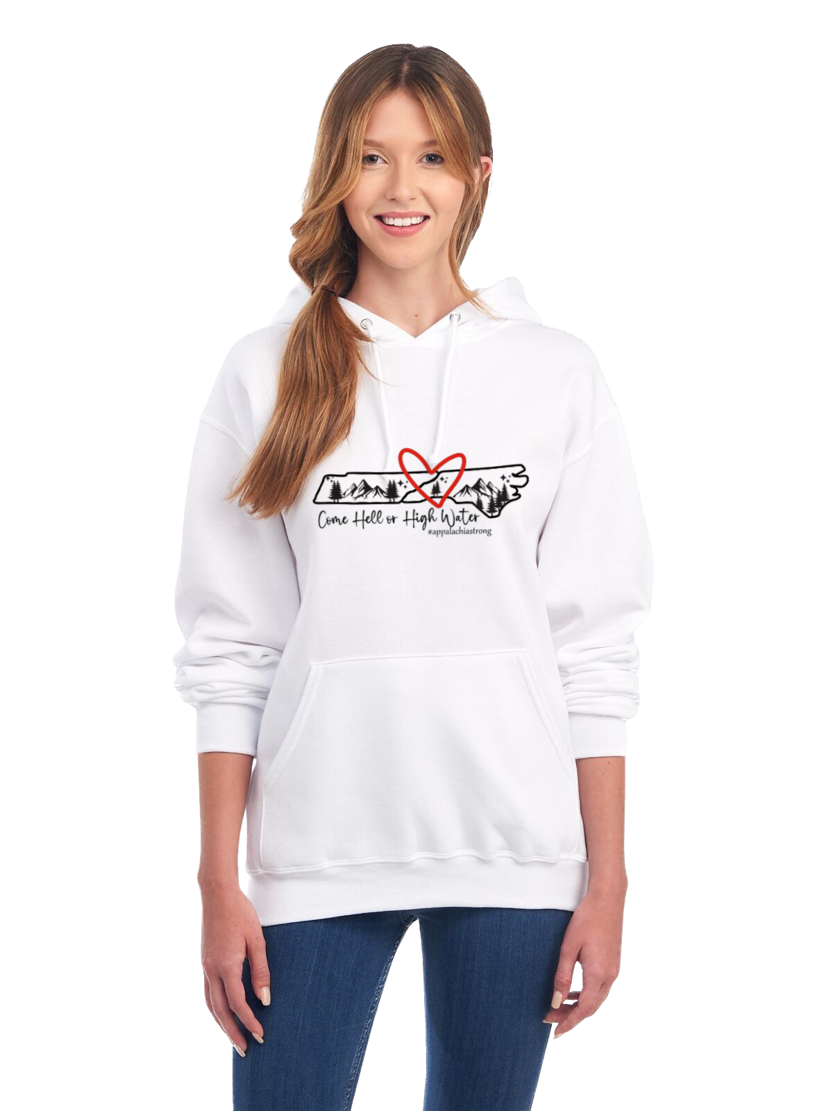 Come Hell or High Water Hoodie Pullover (TN/NC)