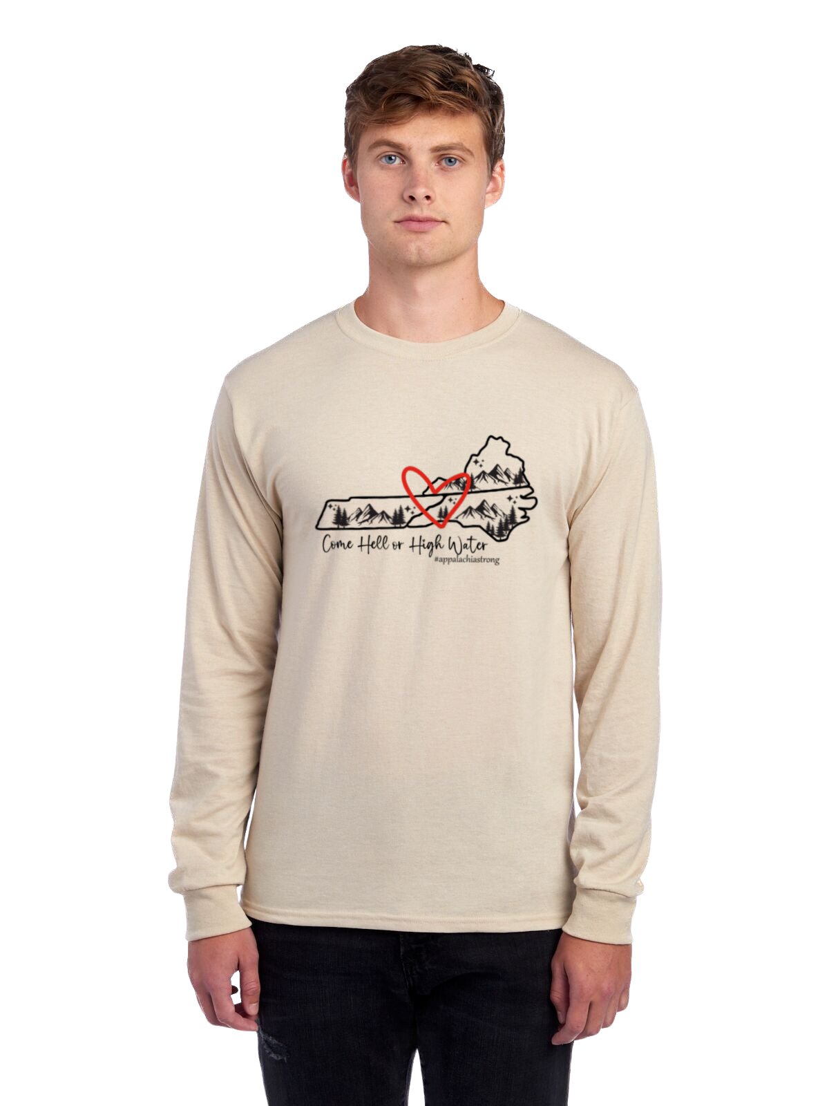 Come Hell or High Water Long Sleeve Shirt (TRI-STATE)