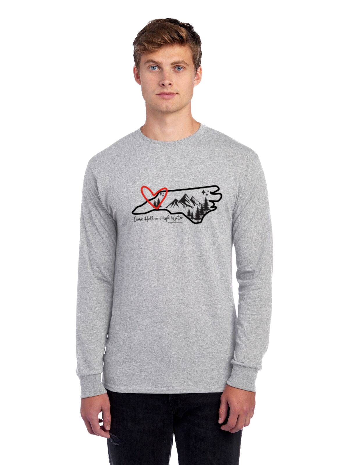 Come Hell or High Water Long Sleeve Shirt (North Carolina)