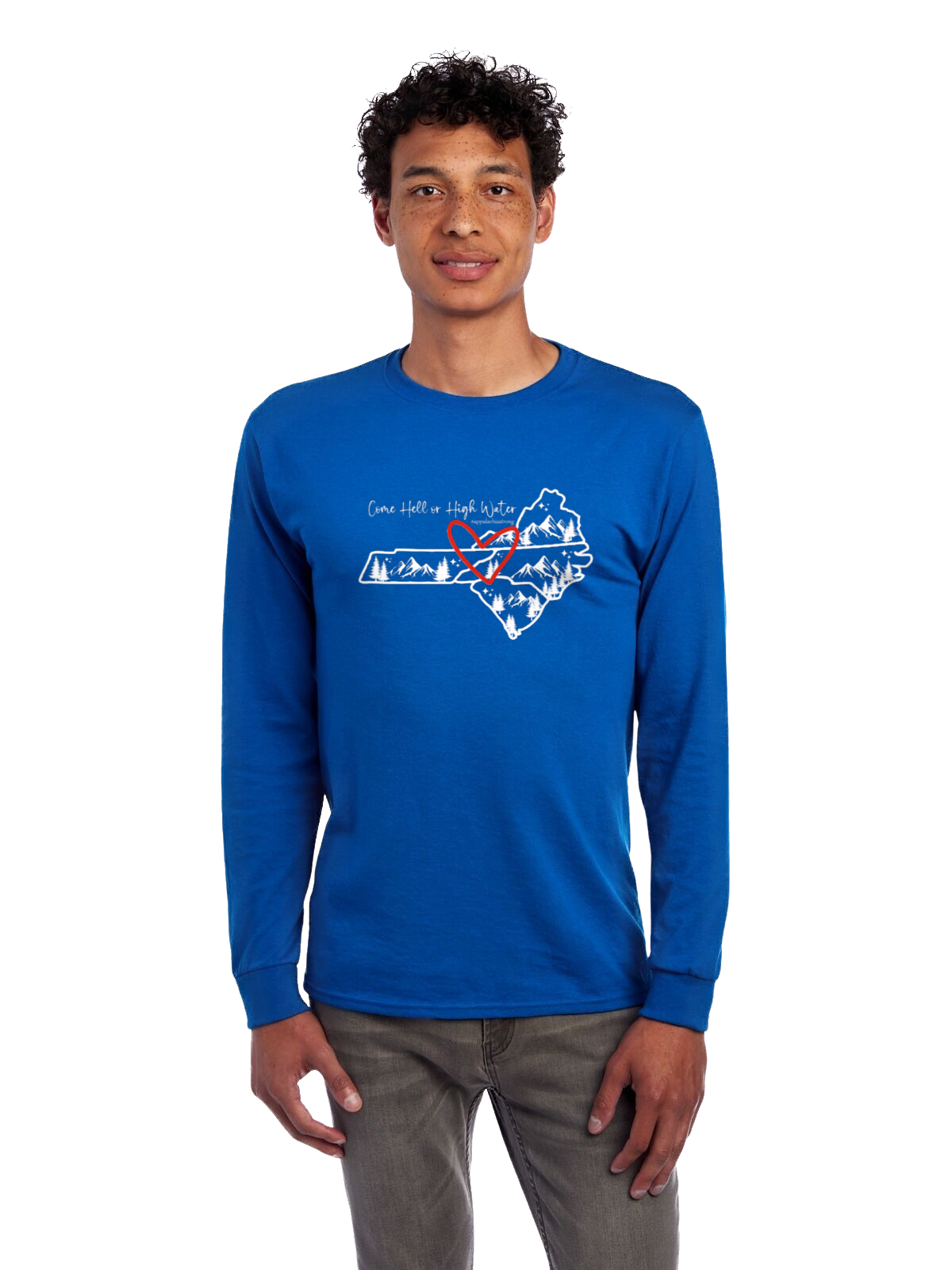 Come Hell or High Water Long Sleeve Shirt (Quad States)