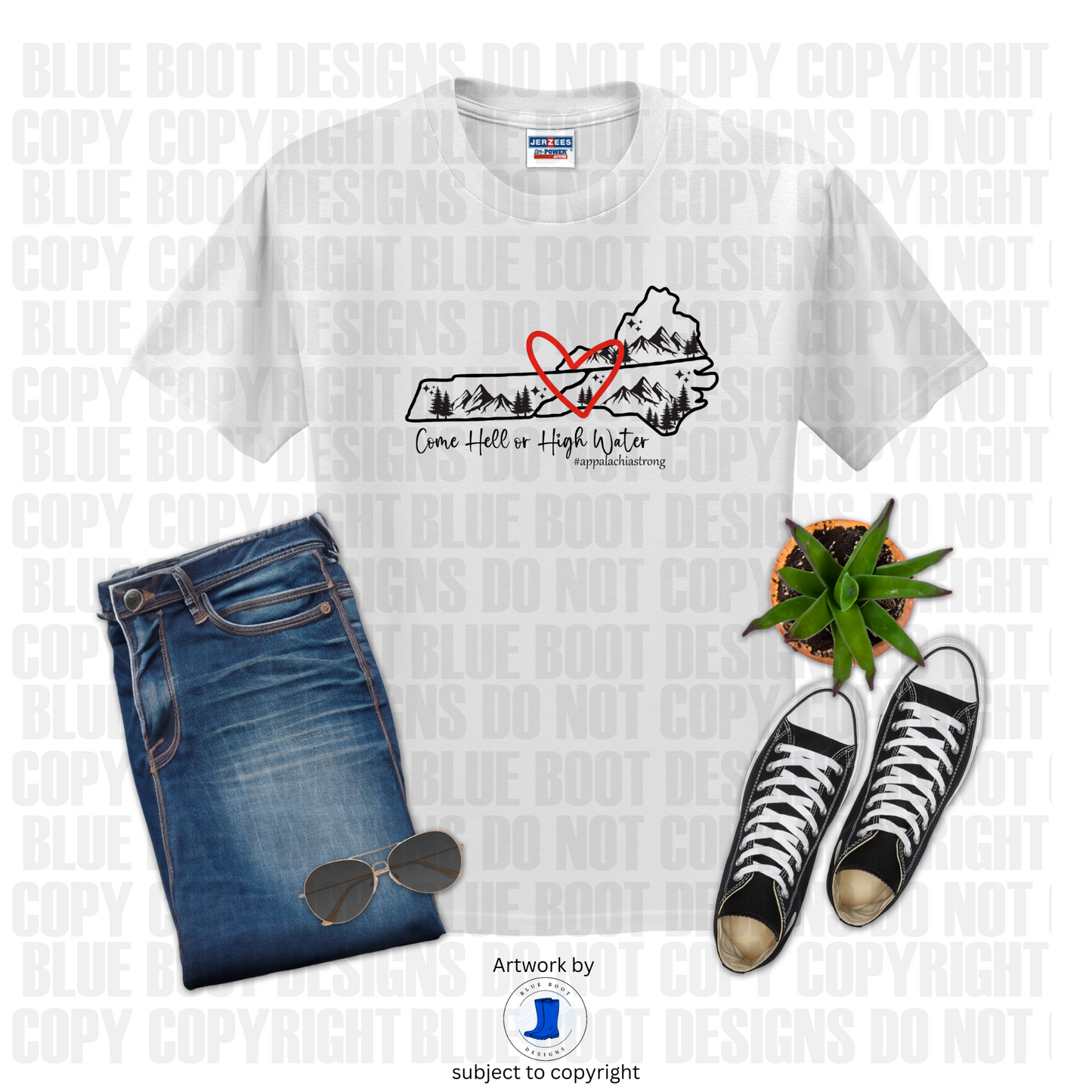 Come Hell or High Water T-Shirt (TRI-STATE)