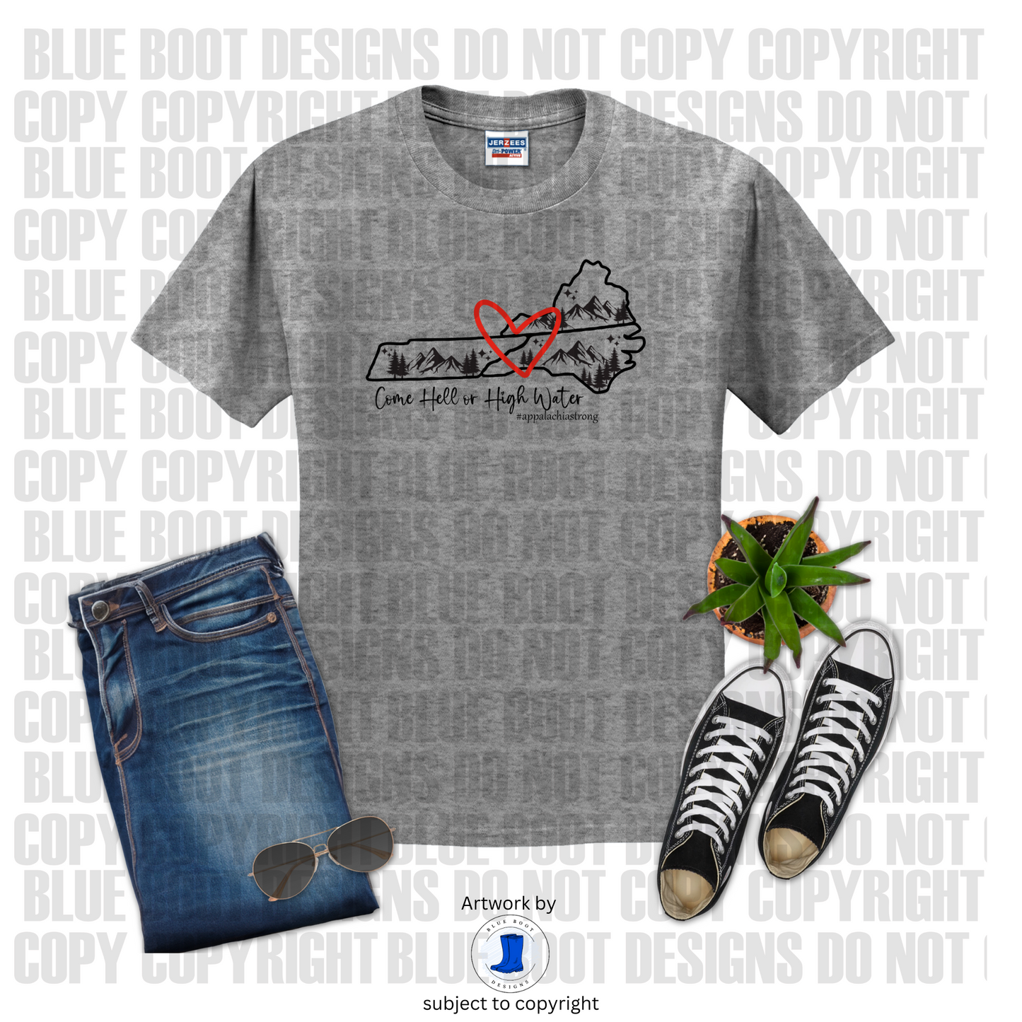 Come Hell or High Water T-Shirt (TRI-STATE)