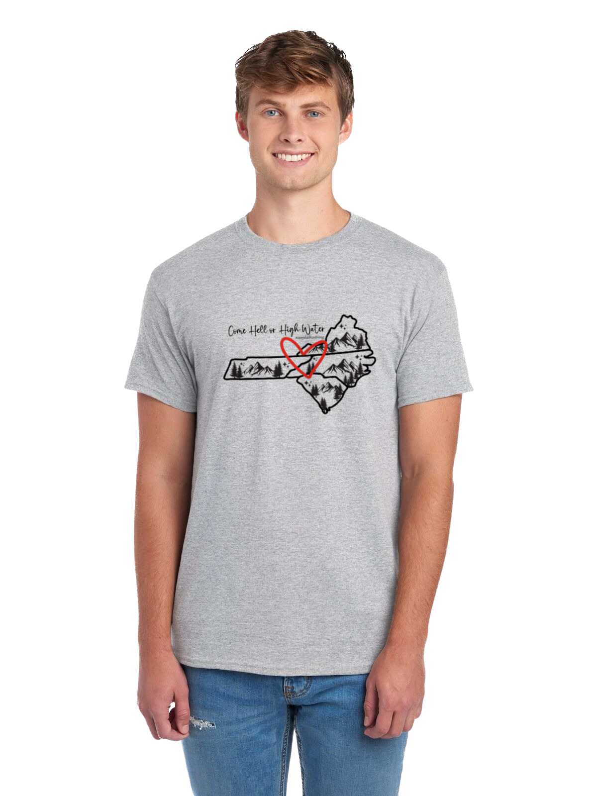 Come Hell or High Water T-Shirt (Quad States)