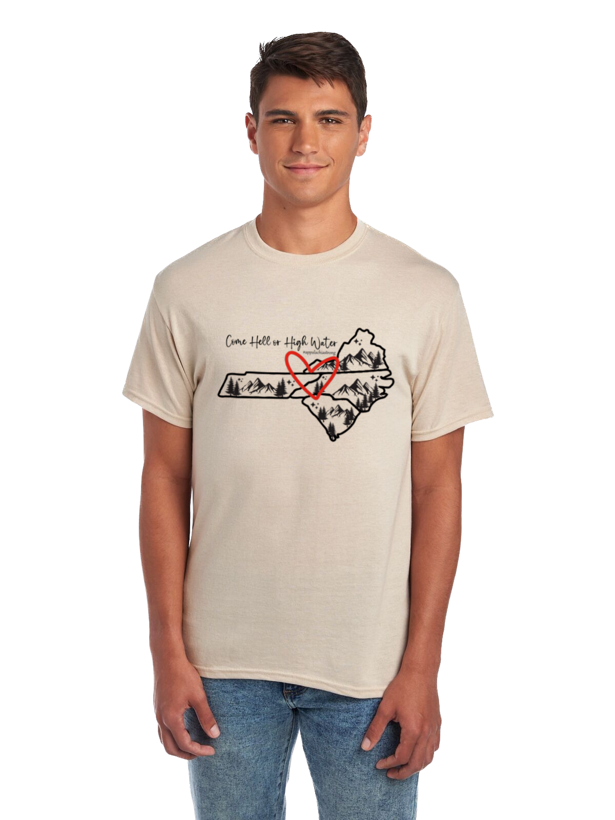 Come Hell or High Water T-Shirt (Quad States)
